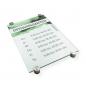 Preview: Tuerschild VITRUM P Glasschild fuer Buero DIN A2